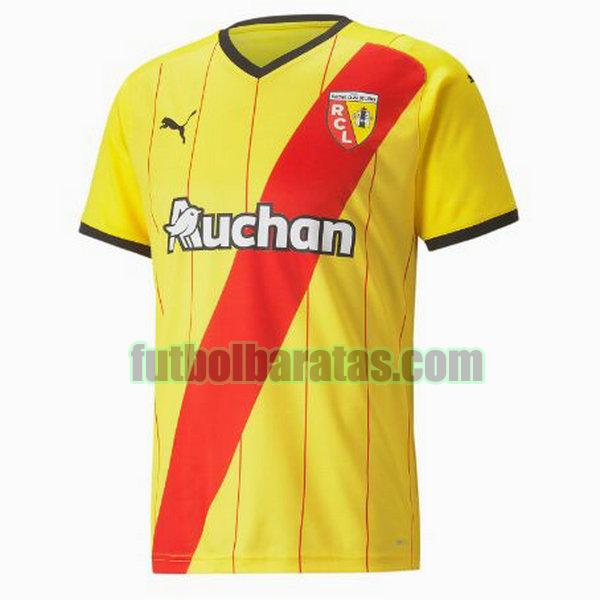 tailandia camiseta rc lens 2021 2022 amarillo primera