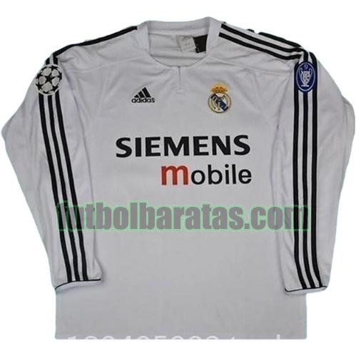 tailandia camiseta real madrid 2003-2004 primera equipacion ml