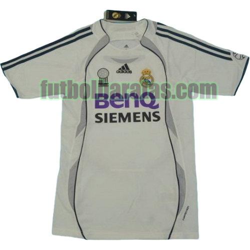 tailandia camiseta real madrid 2006-2007 primera equipacion