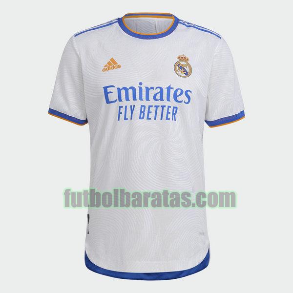 tailandia camiseta real madrid 2021 2022 blanco primera