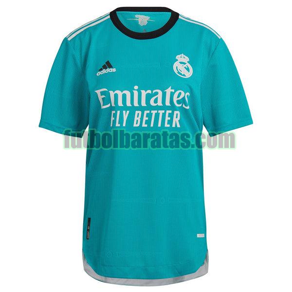 tailandia camiseta real madrid 2021 2022 verde tercera