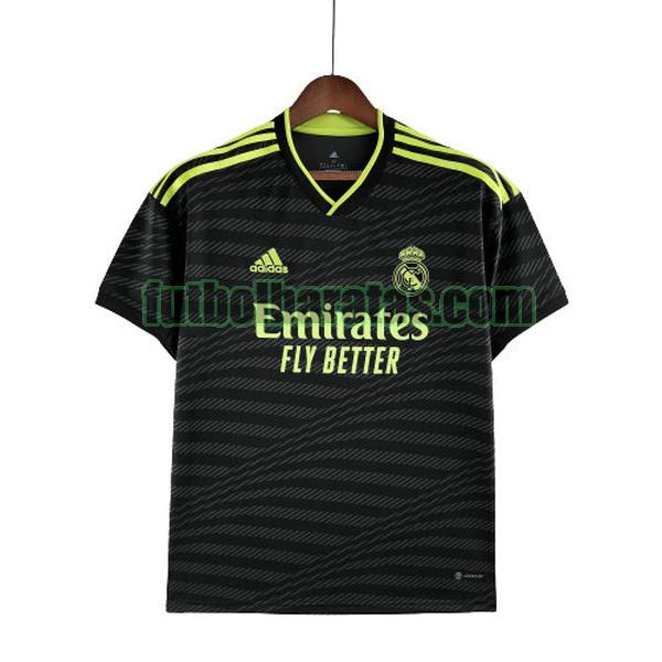 tailandia camiseta real madrid 2022 2023 negro tercera