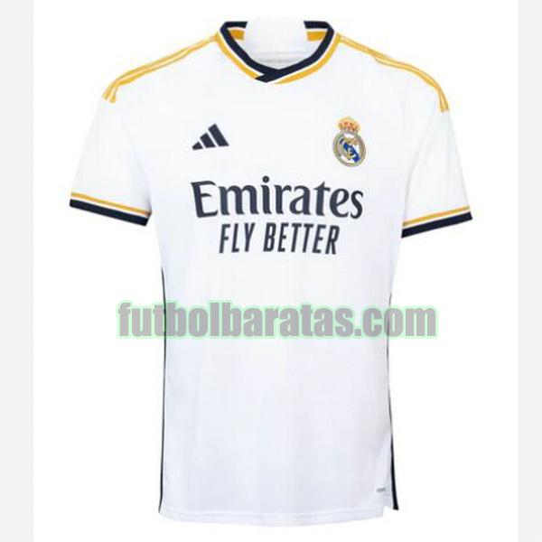 tailandia camiseta real madrid 2023 2024 blanco primera