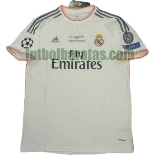 tailandia camiseta real madrid ucl 2013-2014 primera equipacion