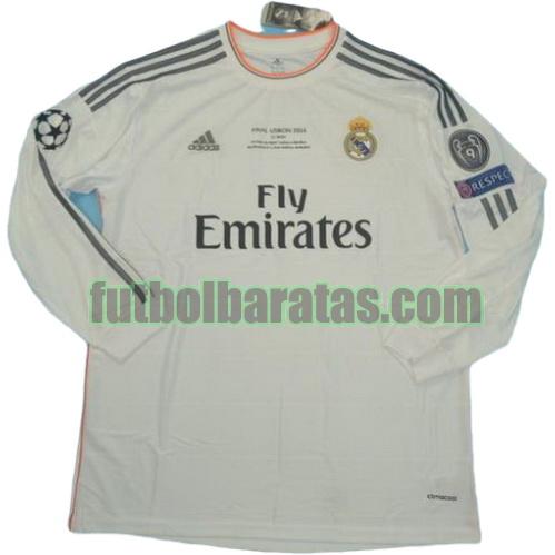 tailandia camiseta real madrid ucl 2013-2014 primera equipacion ml