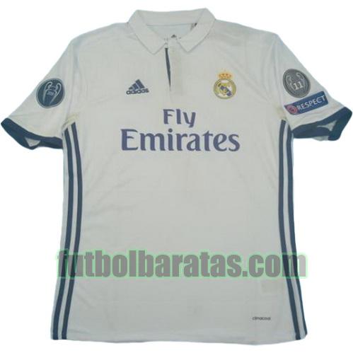 tailandia camiseta real madrid ucl 2016-2017 primera equipacion