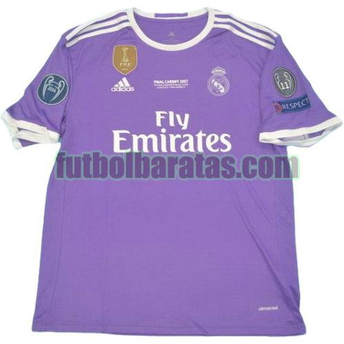 tailandia camiseta real madrid ucl 2016-2017 segunda equipacion