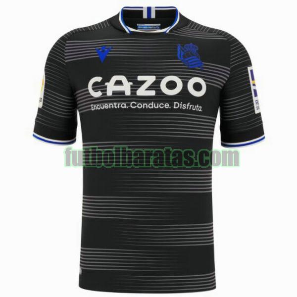 tailandia camiseta real sociedad 2022 2023 negro segunda