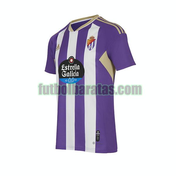 tailandia camiseta real valladolid 2022 2023 purpura blanco primera