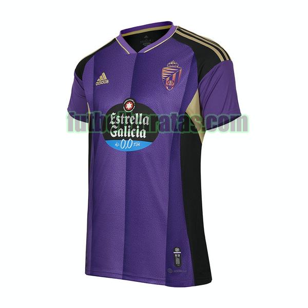 tailandia camiseta real valladolid 2022 2023 púrpura primera