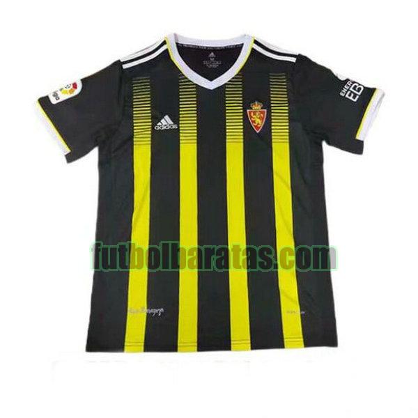 tailandia camiseta real zaragoza 2021 2022 negro segunda