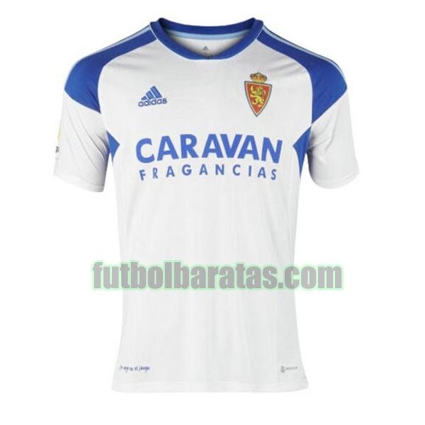 tailandia camiseta real zaragoza 2022 2023 blanco primera