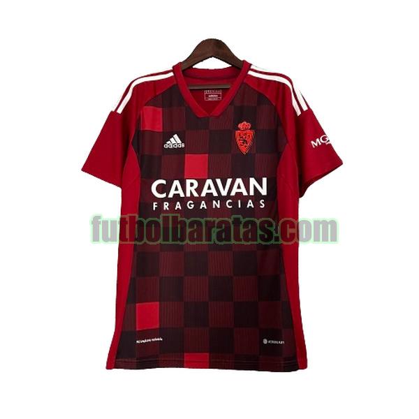 tailandia camiseta real zaragoza 2023 rojo tercera