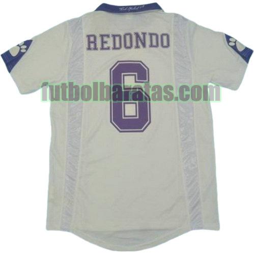tailandia camiseta redondo 6 real madrid 1997-1998 primera equipacion