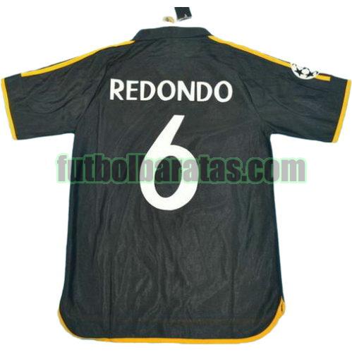 tailandia camiseta redondo 6 real madrid 1999-2000 segunda equipacion