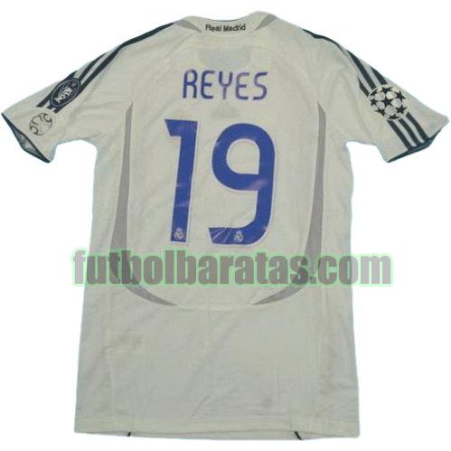 tailandia camiseta reyes 19 real madrid 2006-2007 primera equipacion