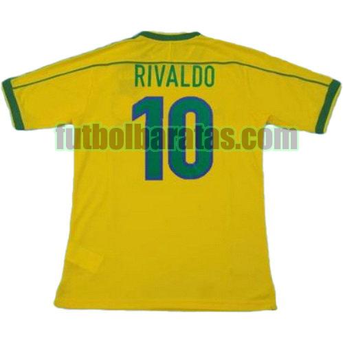 tailandia camiseta rivaldo 10 brasil copa mundial 1998 primera equipacion