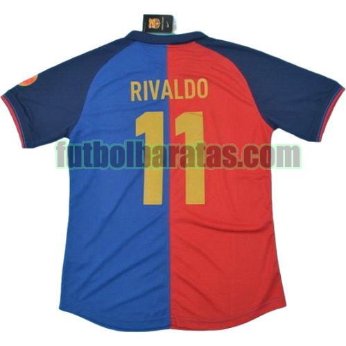 tailandia camiseta rivaldo 11 barcelona 1999-2000 primera equipacion