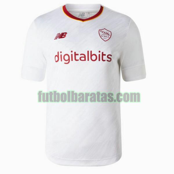 tailandia camiseta roma 2022 2023 blanco segunda