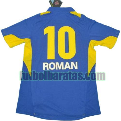 tailandia camiseta roman 10 boca juniors 2005 primera equipacion