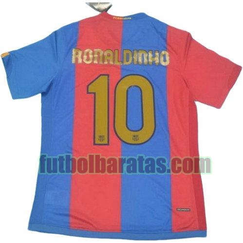 tailandia camiseta ronaldinho 10 barcelona 2006-2007 primera equipacion