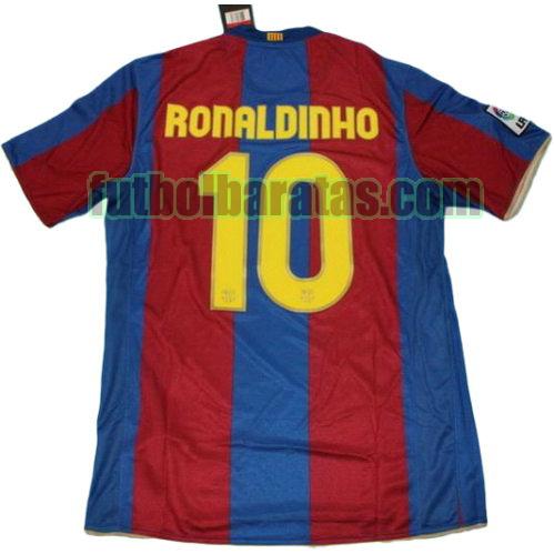 tailandia camiseta ronaldinho 10 barcelona 2007-2008 primera equipacion