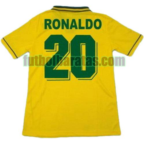 tailandia camiseta ronaldo 20 brasil copa mundial 1994 primera equipacion