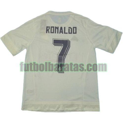 tailandia camiseta ronaldo 7 real madrid 2015-2016 primera equipacion