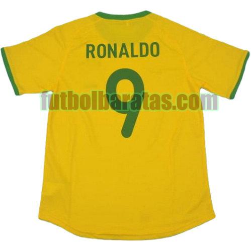 tailandia camiseta ronaldo 9 brasil 2000 primera equipacion