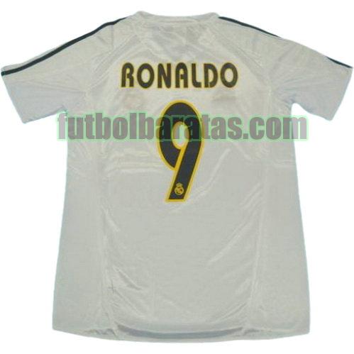tailandia camiseta ronaldo 9 real madrid 2003-2004 primera equipacion