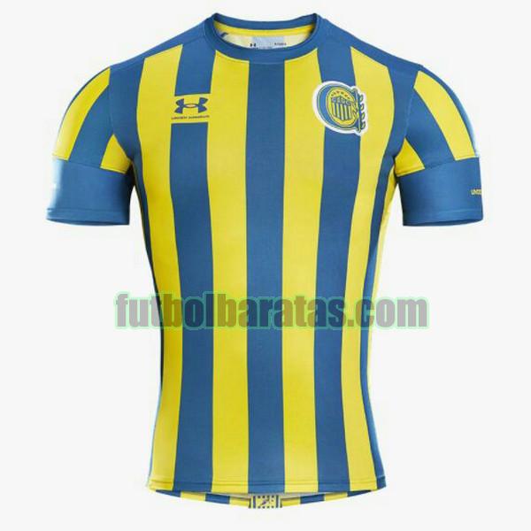 tailandia camiseta rosario central 2021 2022 amarillo azul primera
