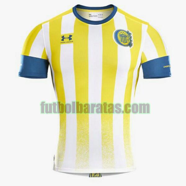 tailandia camiseta rosario central 2021 2022 amarillo blanco segunda