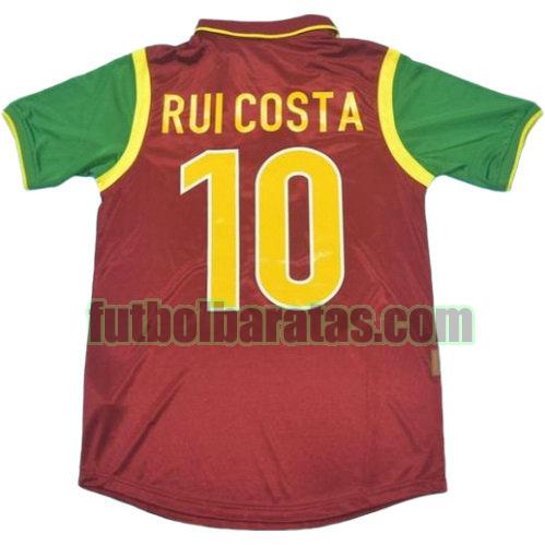 tailandia camiseta rui costa 10 portugal copa mundial 1998 primera equipacion