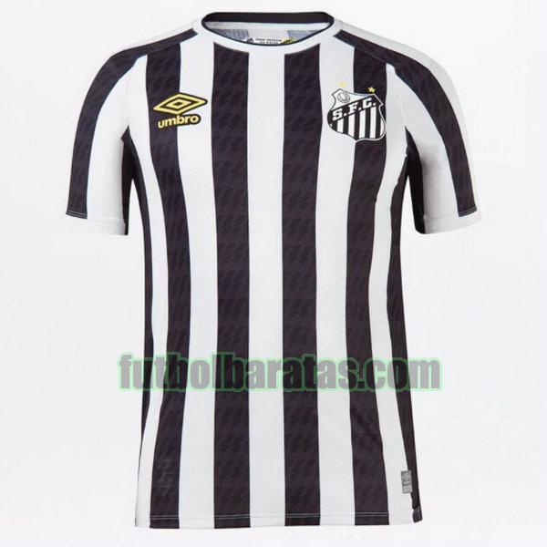 tailandia camiseta santos fc 2021 2022 blanco negro segunda