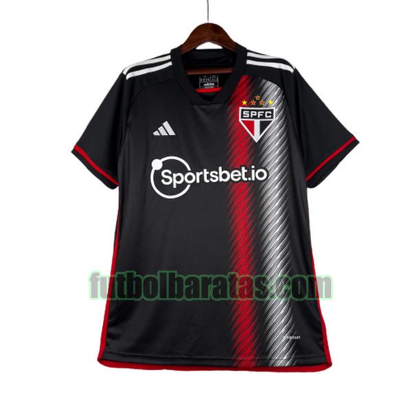 tailandia camiseta sao paulo 2023 2024 negro tercera