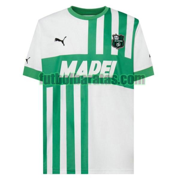 tailandia camiseta sassuolo 2022 2023 blanco verde segunda