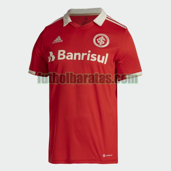 tailandia camiseta sc internacional 2022 rojo primera