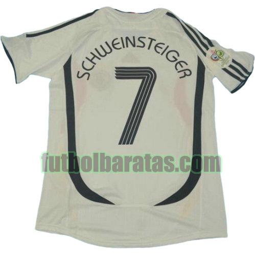 tailandia camiseta schweinsteiger 7 alemania copa mundial 2006 primera equipacion