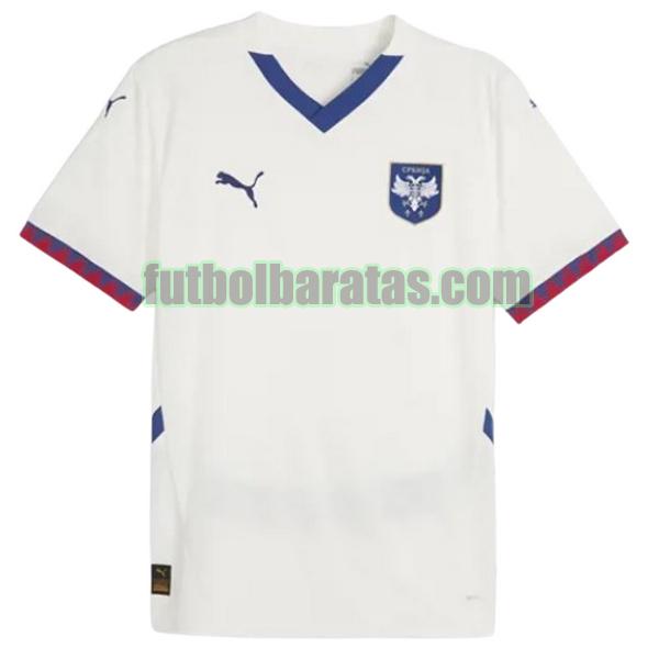 tailandia camiseta serbia 2024 blanco segunda