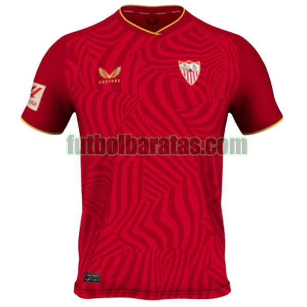 tailandia camiseta sevilla 2023 2024 rojo segunda