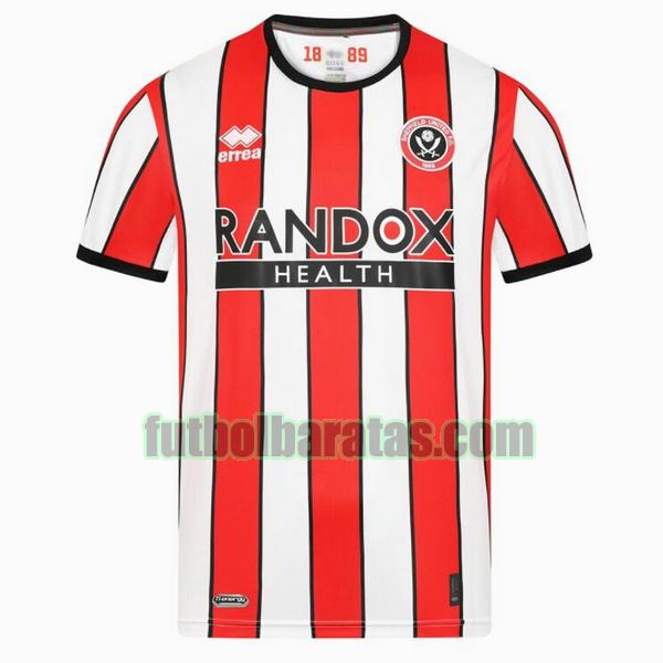 tailandia camiseta sheffield united 2022 2023 rojo blanco primera