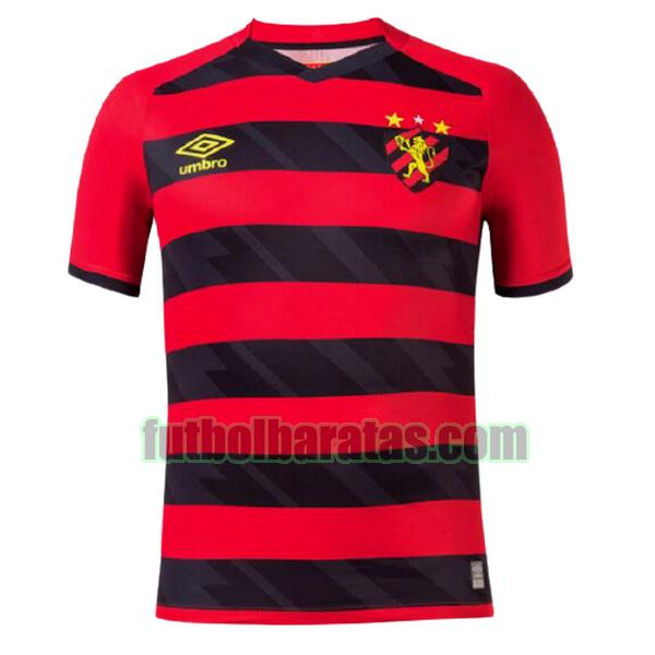 tailandia camiseta sport recife 2021 2022 rojo negro primera