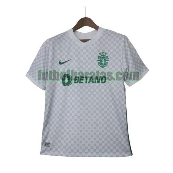 tailandia camiseta sporting cp 2022 2023 blanco tercera