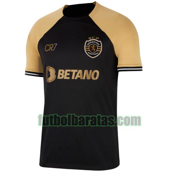 tailandia camiseta sporting cp 2023 2024 negro tercera