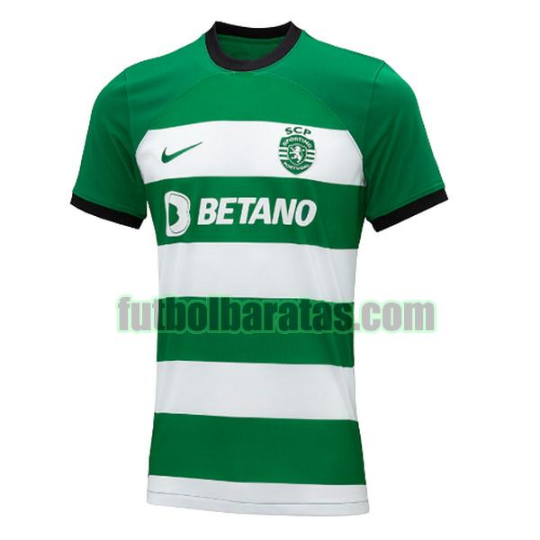 tailandia camiseta sporting cp 2023 2024 verde blanco primera