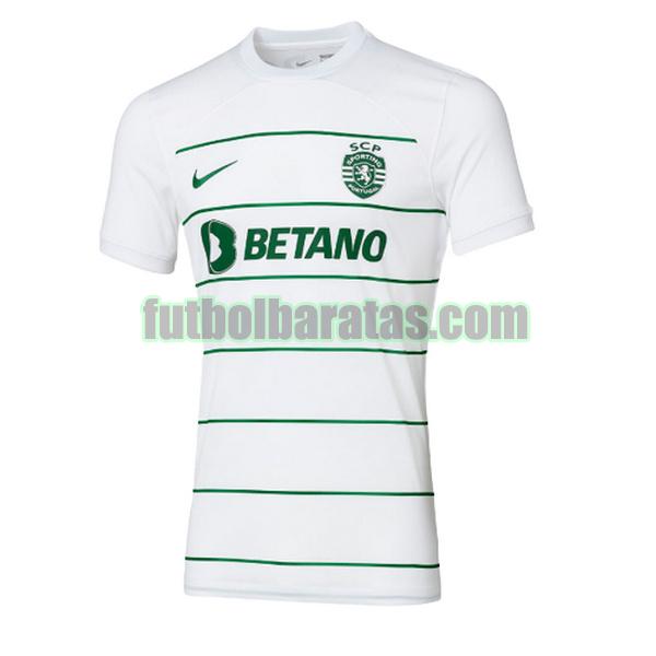 tailandia camiseta sporting de lisboa 2023 2024 blanco segunda