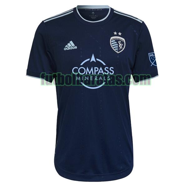 tailandia camiseta sporting kansas 2022 2023 azul segunda