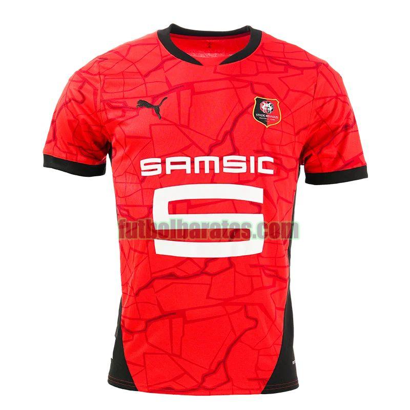 tailandia camiseta stade rennais 2024 2025 rojo primera