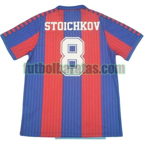 tailandia camiseta stoichkov 8 barcelona 1991-1992 primera equipacion