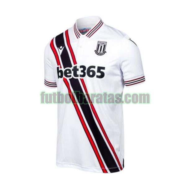 tailandia camiseta stoke city 2022 2023 blanco segunda